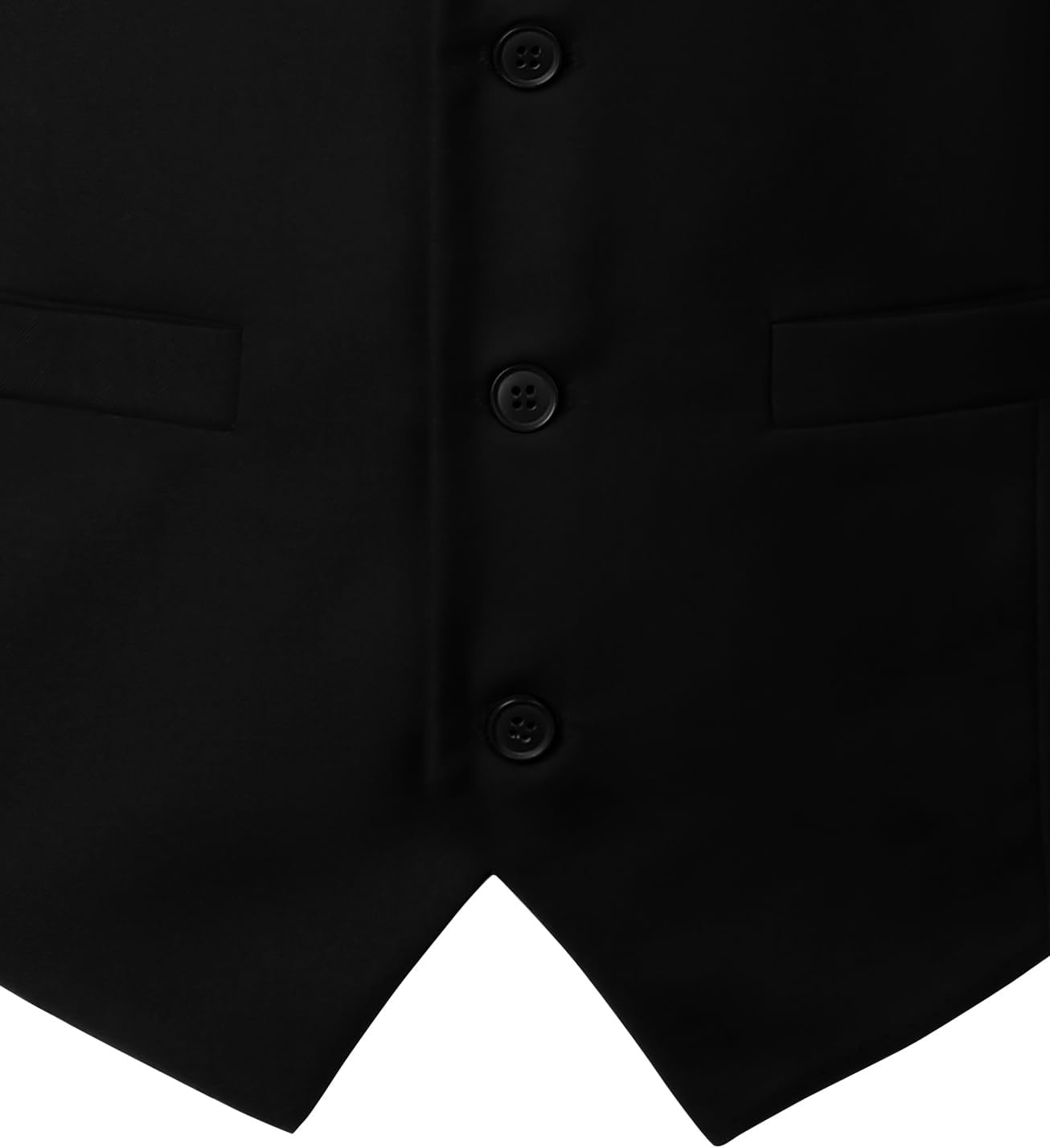 JEMITOP Men's Classic Slim Fit Dress Vest Formal Wedding Prom Tuxedo Suit Vest with Pocket