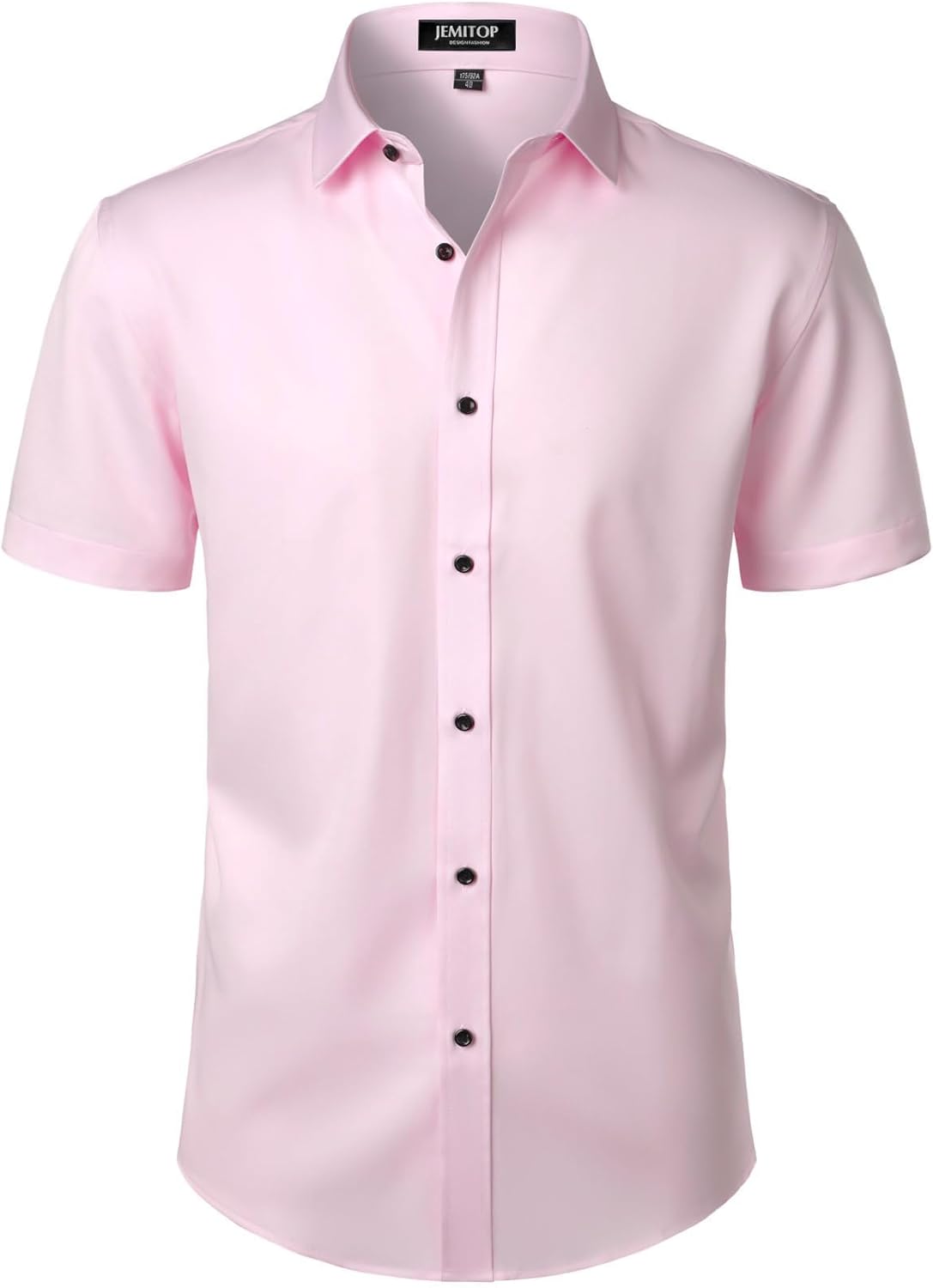 JEMITOP Men's Short Sleeve Dress Shirt JEMITOP Men's Short Sleeve Dress Shirt