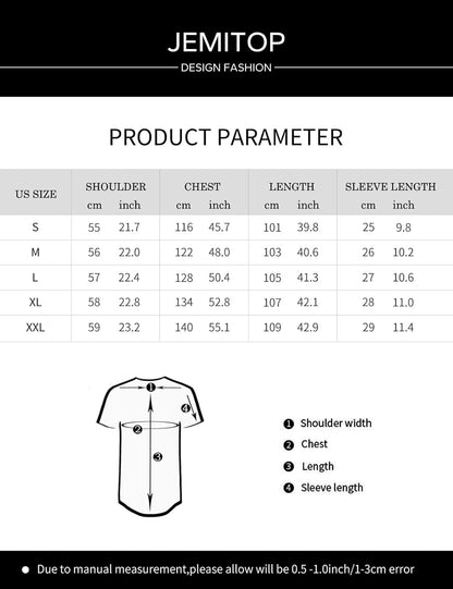 JEMITOP Men's Retro Style Cotton Short Sleeves Tunic Shirts for Viking Medieval Renaissance Costume Without Belt