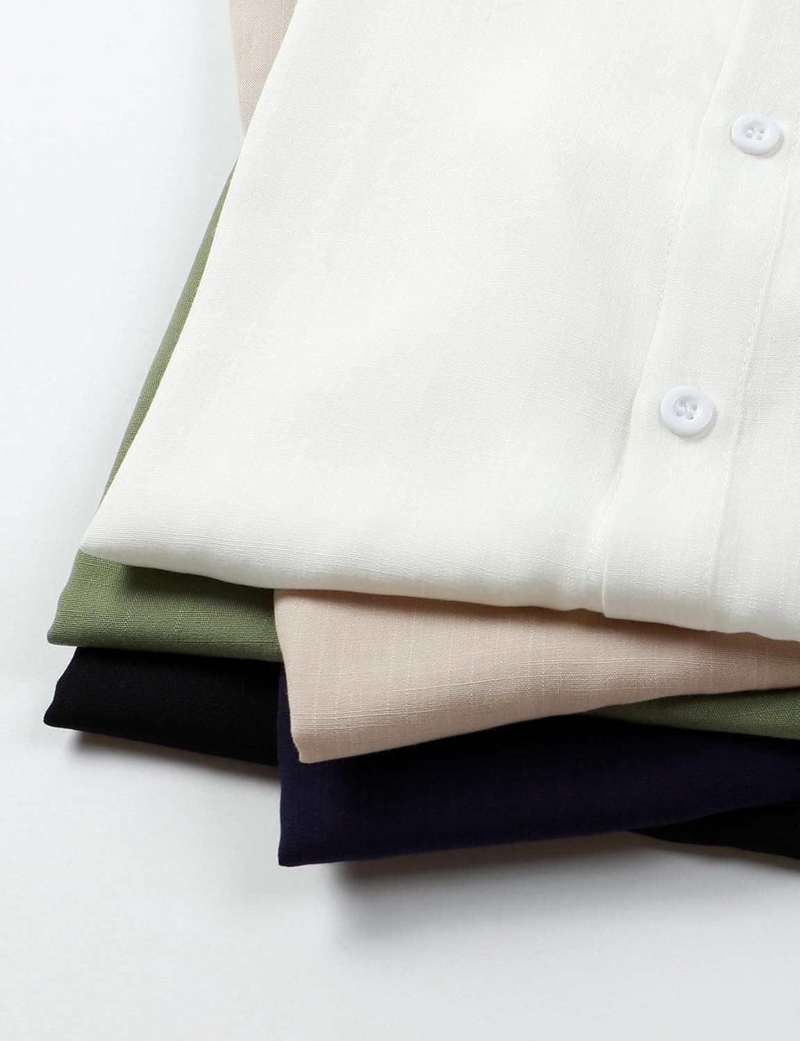 JEMITOP Men's Summer Cooling Shirts Lightweight Breathable Short Sleeve Button up Shirts for Beach Vacation with Pocket