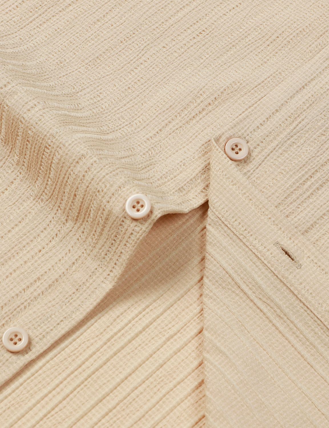 JEMITOP Men's Stylish Stretch Wrinkle Free Short Sleeve Button Down Shirt Summer Casual Beach Vacation Button up Shirts