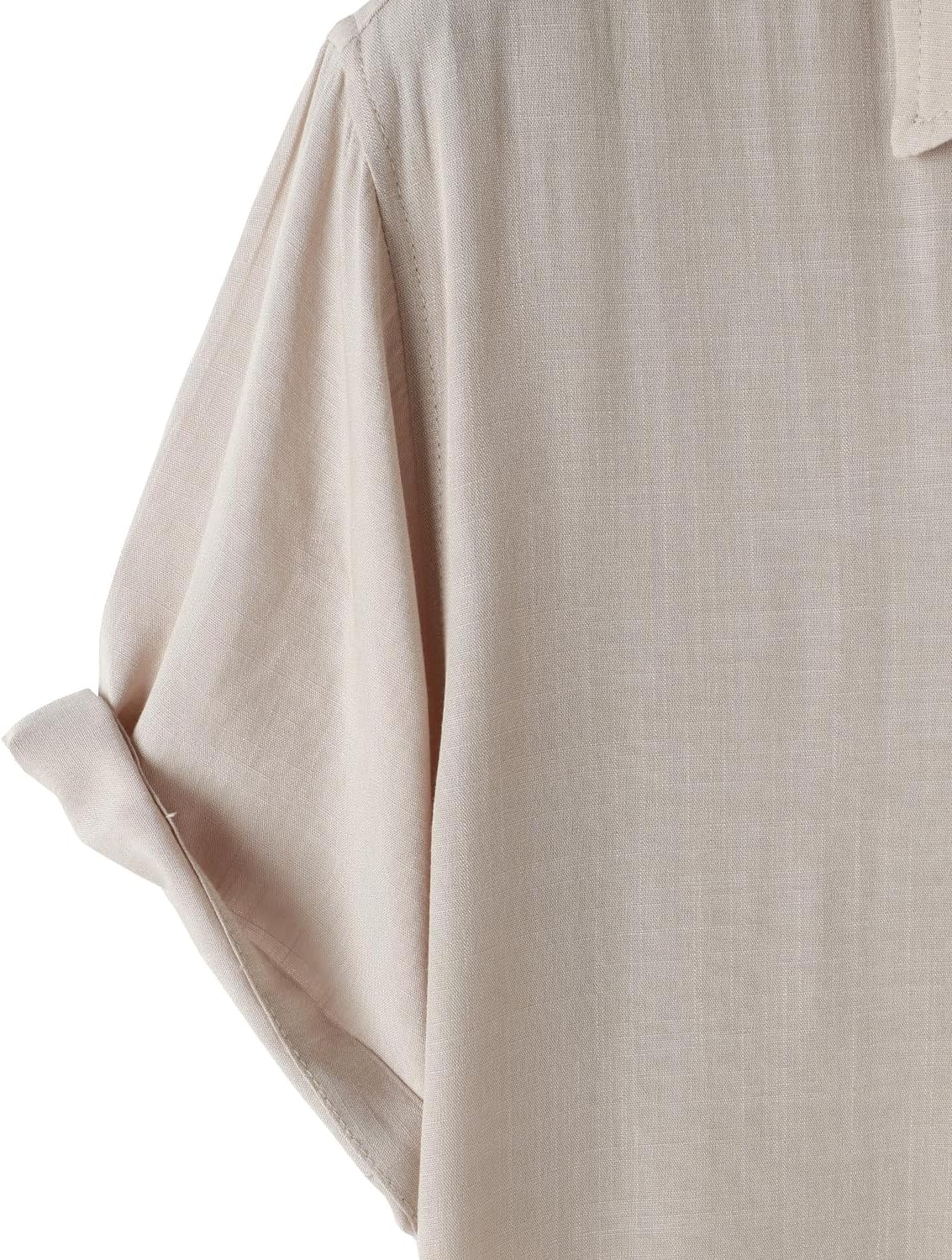 JEMITOP Men's Summer Cooling Shirts Lightweight Breathable Short Sleeve Button up Shirts for Beach Vacation with Pocket