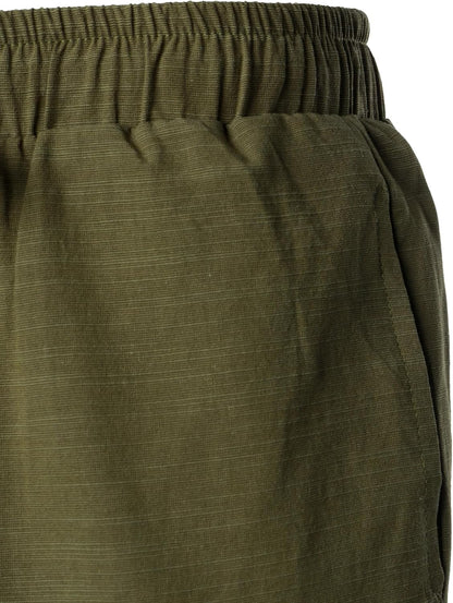 JEMITOP Herren-Set aus Leinen, 2-teilig, Sommer, entspannte Passform, kubanischer Kragen, Spazieranzug für Strand, Hochzeit, Urlaub