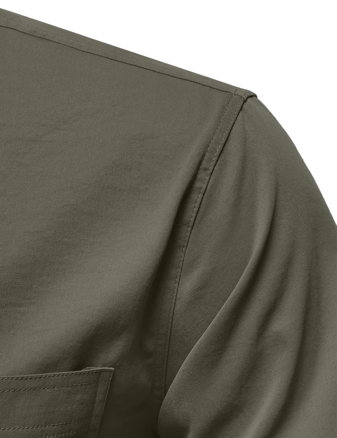 JEMITOP Mens Stretch Vintage Aged Style Shirts Casual Soft Long Sleeve Button Down Shirt with Pocket