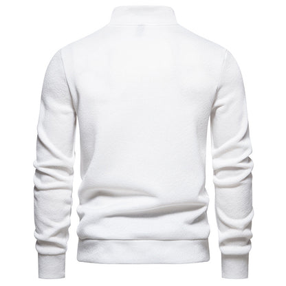 JEMITOP Men's Turtleneck Button Down Sweater